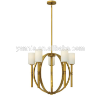 office bedroom art decor antique brass finish pendant light chandelier