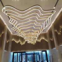 Hotel Lobby Hanging Customized Modern Pendant Light Fixtures