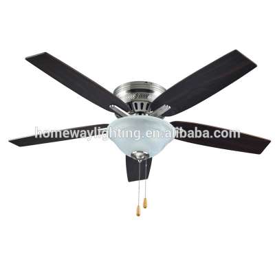 good quality 52" Revue Brushed Nickel LED Ceiling Fan lamp Wholesale Factory price